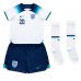 Billiga England Phil Foden #20 Barnkläder Hemma fotbollskläder till baby VM 2022 Kortärmad (+ Korta byxor)